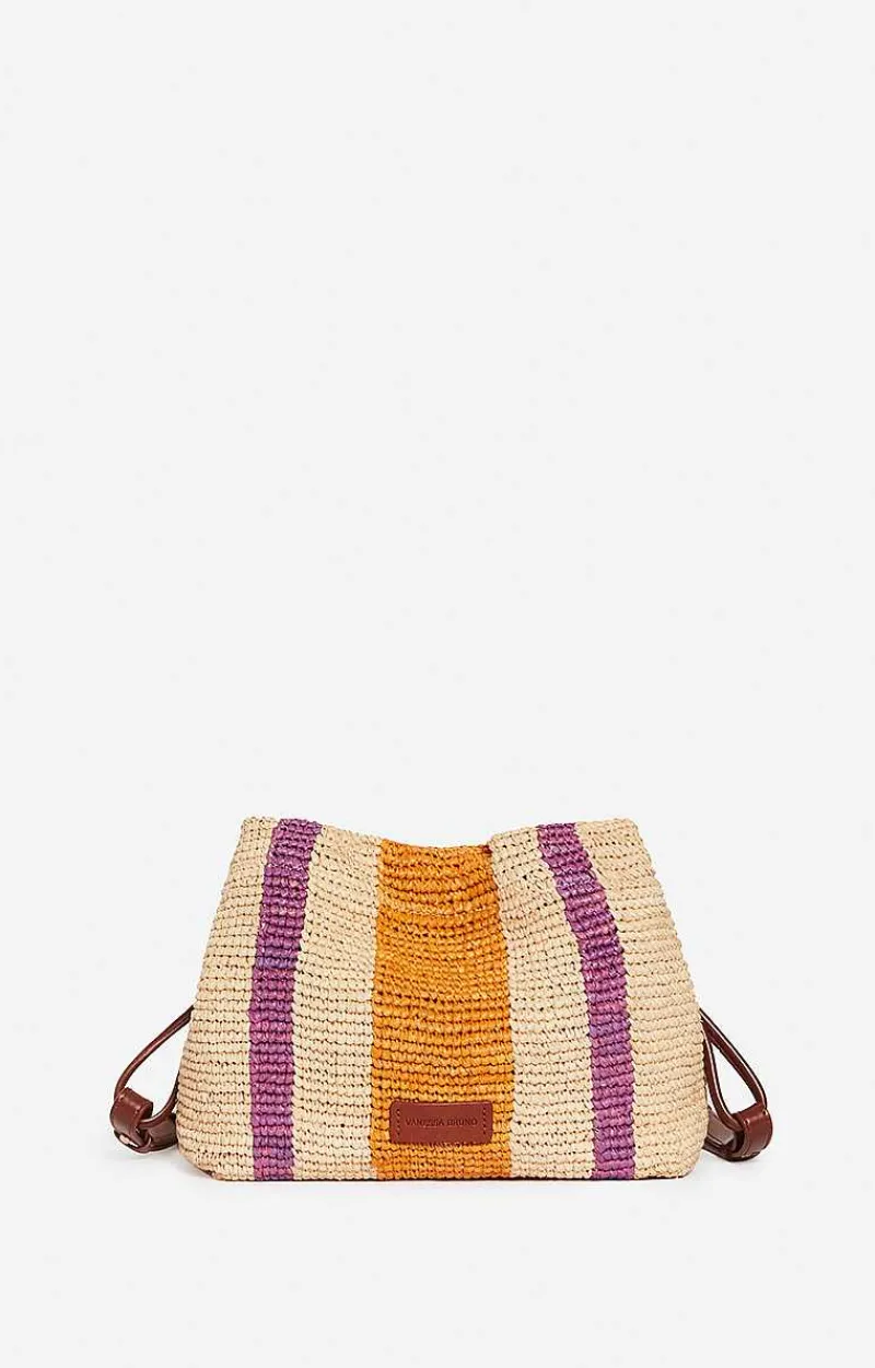 Bourse Leather & Raffia Bag>Vanessa Bruno Hot