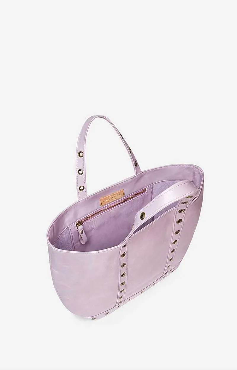 Crinkled Leather M Cabas Tote>Vanessa Bruno Outlet