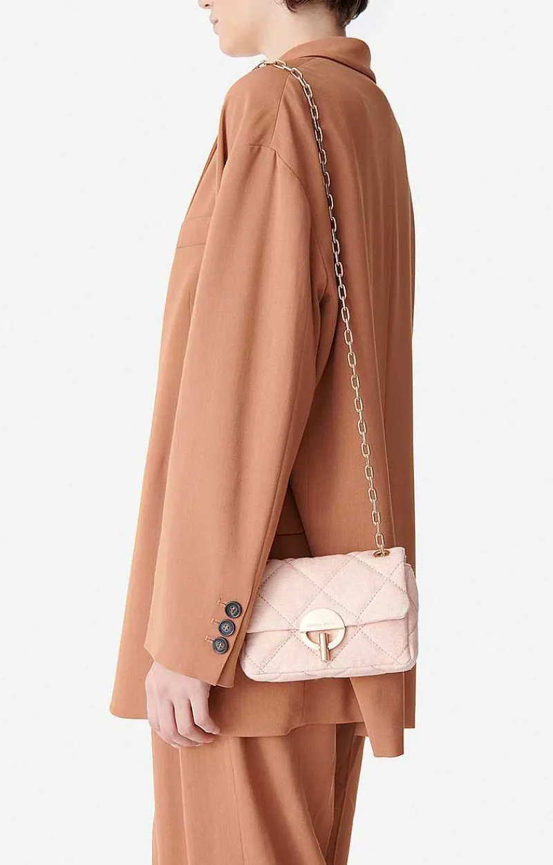 Linen Nano Moon Bag>Vanessa Bruno Best