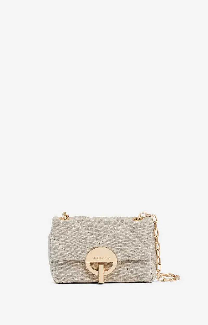 Linen Nano Moon Bag>Vanessa Bruno New