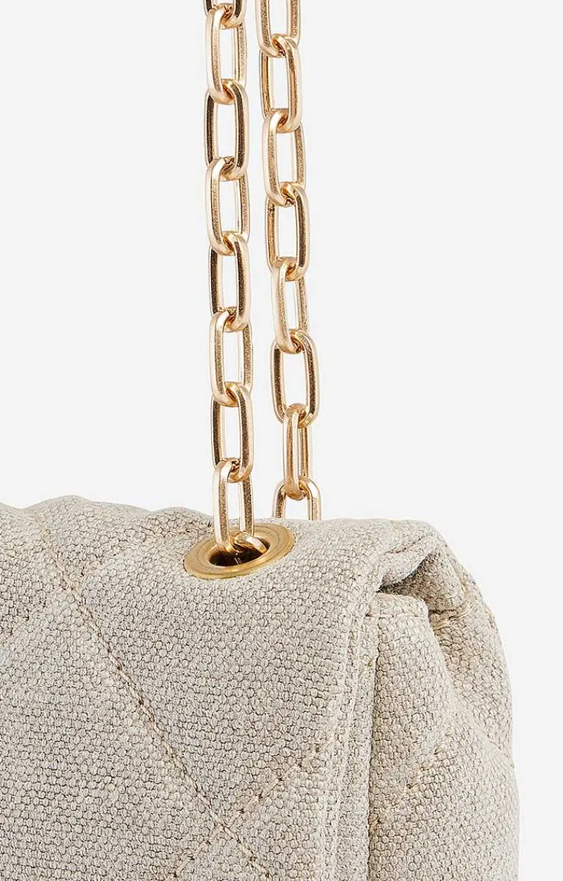 Linen Nano Moon Bag>Vanessa Bruno New