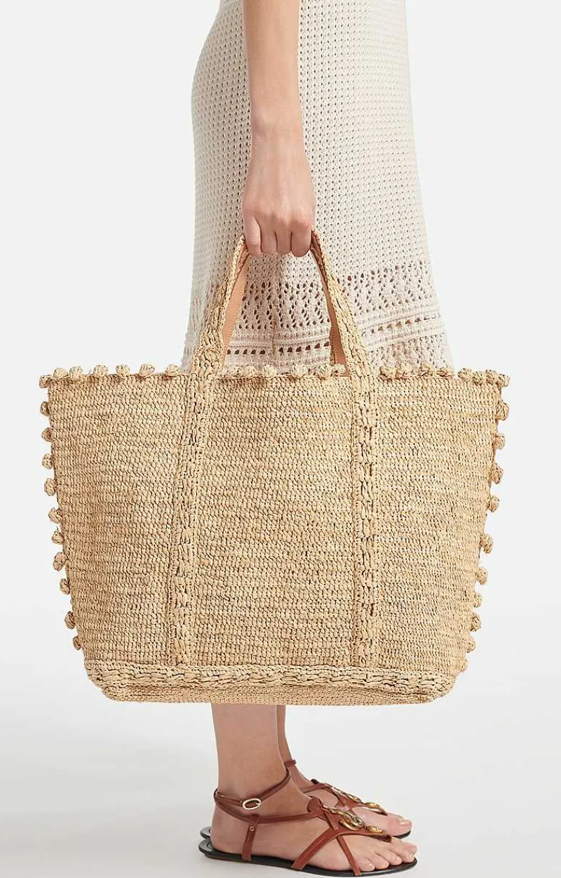 Raffia Bubbles L Cabas Tote>Vanessa Bruno Online