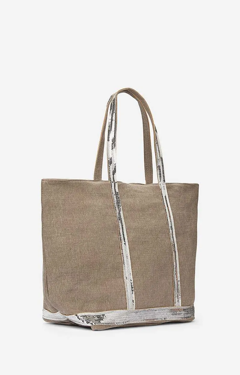 Linen L Cabas Tote>Vanessa Bruno Hot