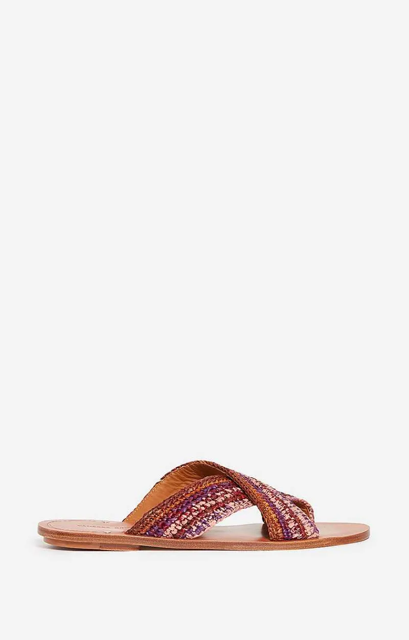 Mules In Raffia And Leather>Vanessa Bruno New