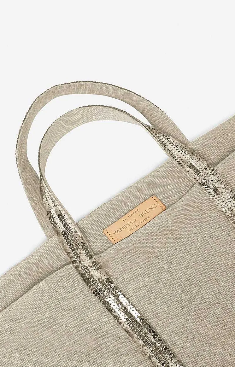Linen M Cabas Tote>Vanessa Bruno Best