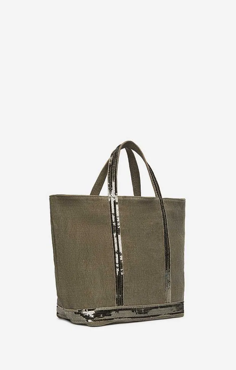 Linen M Cabas Tote>Vanessa Bruno New