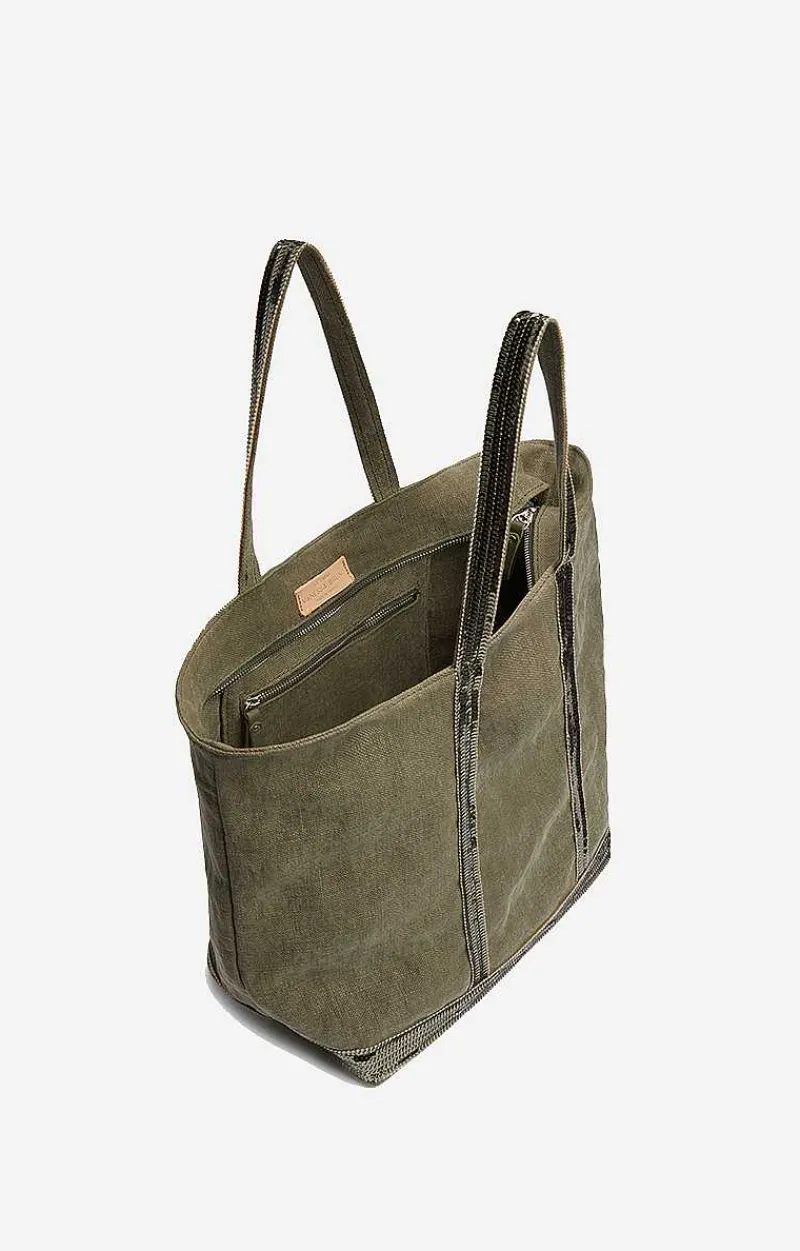Linen L Cabas Tote>Vanessa Bruno Discount