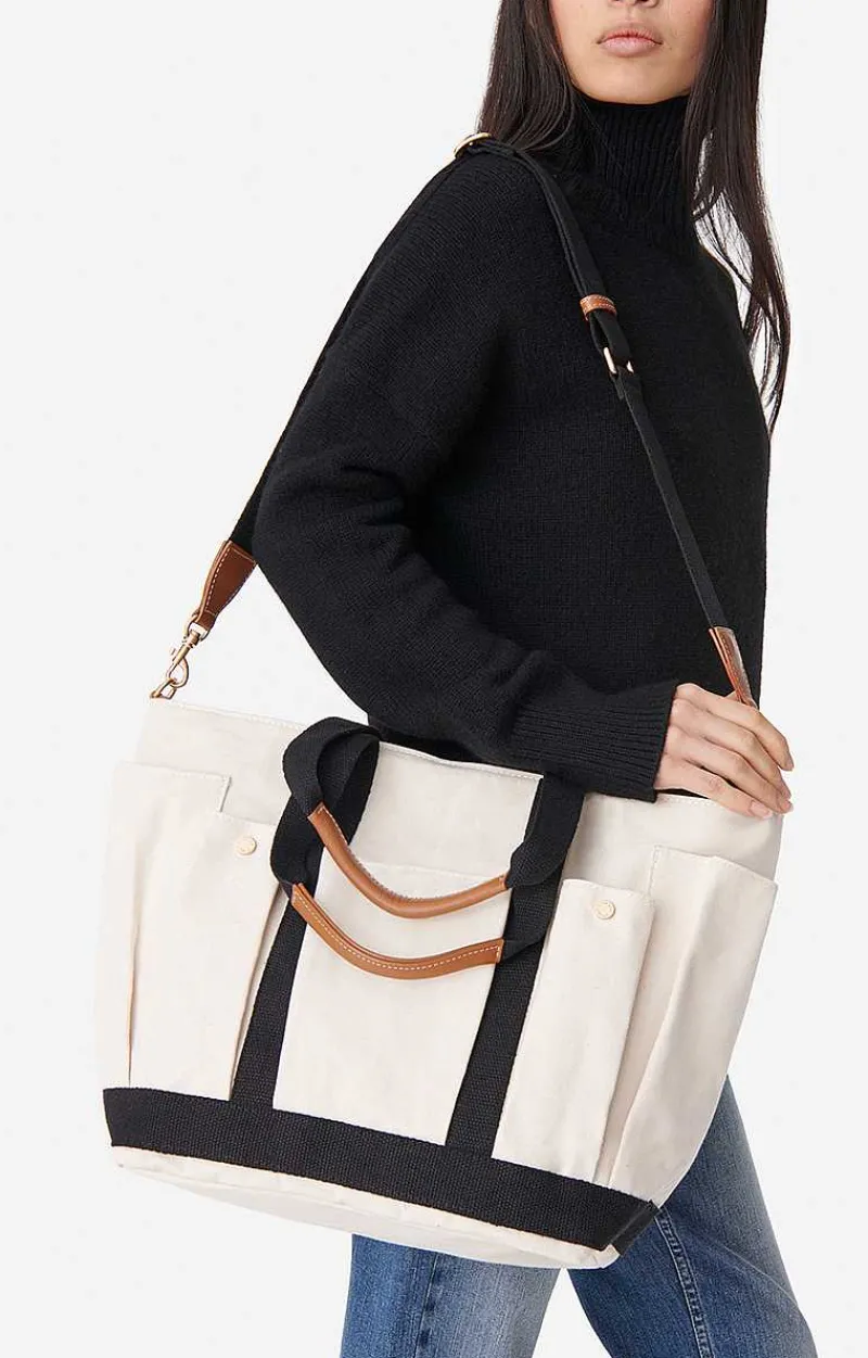 Multi-Pocket L Cabas Tote>Vanessa Bruno Fashion