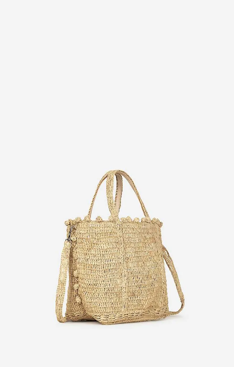 Raffia Bubbles S Cabas Tote>Vanessa Bruno Hot