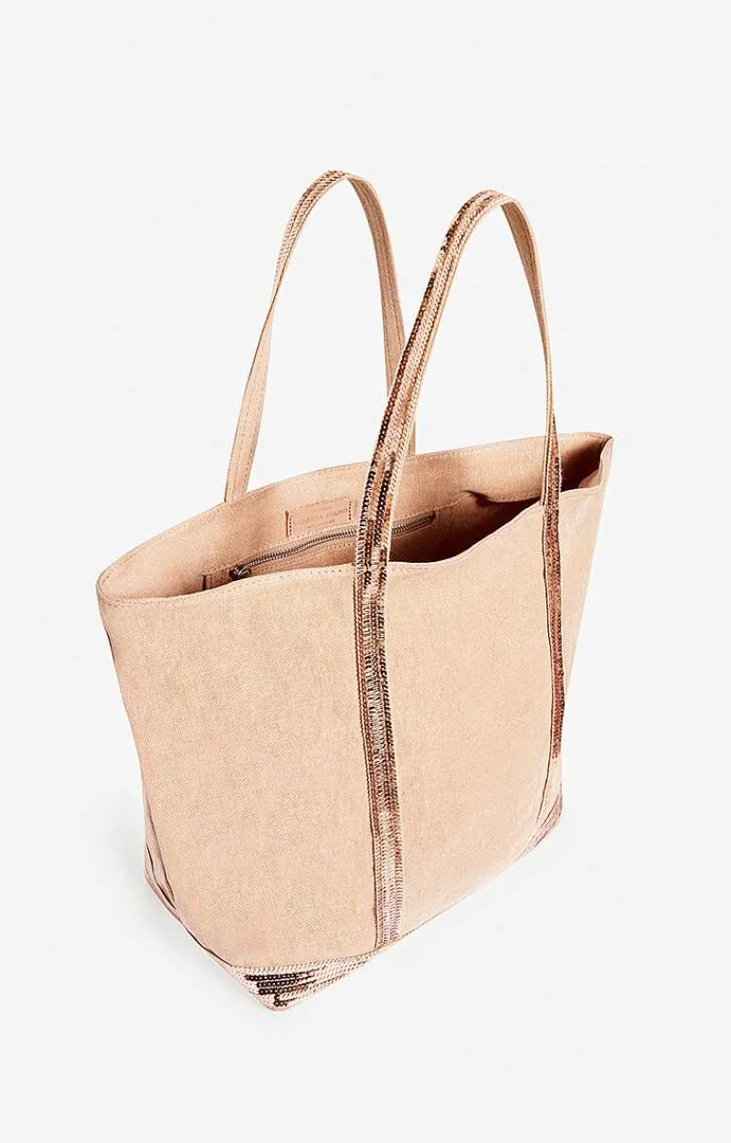 Linen L Cabas Tote>Vanessa Bruno Discount