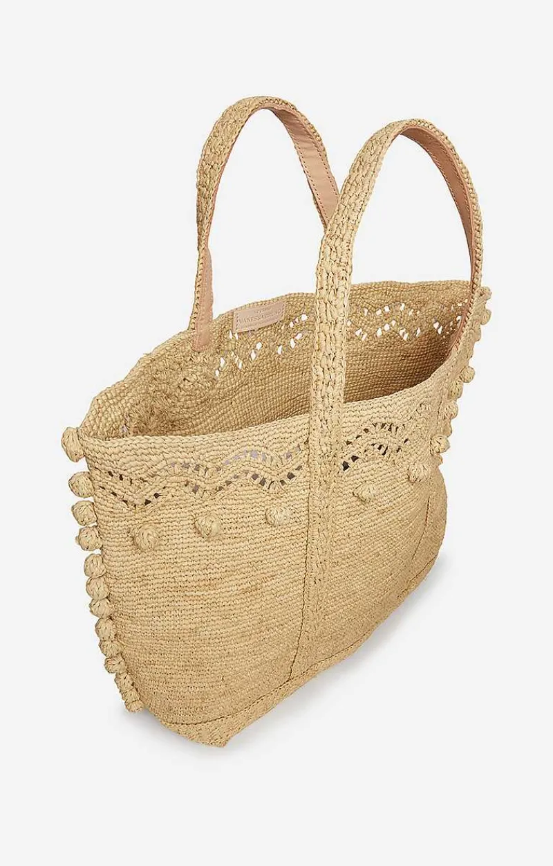 Raffia L Cabas Tote>Vanessa Bruno Online