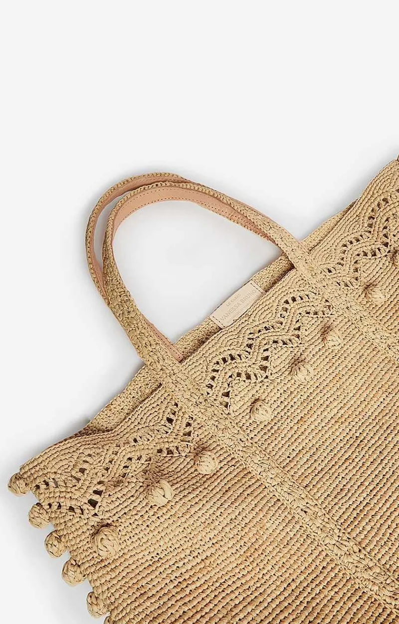 Raffia L Cabas Tote>Vanessa Bruno Online