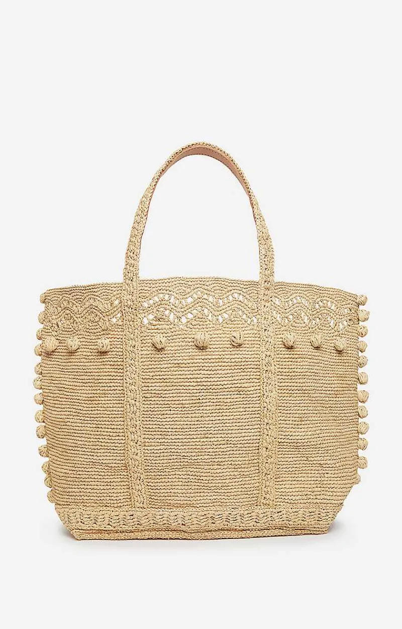 Raffia L Cabas Tote>Vanessa Bruno Online