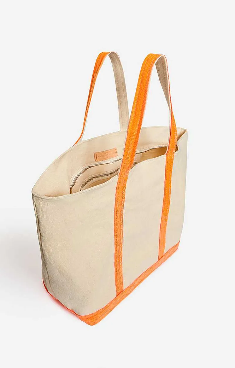 Linen L Cabas Tote>Vanessa Bruno Hot
