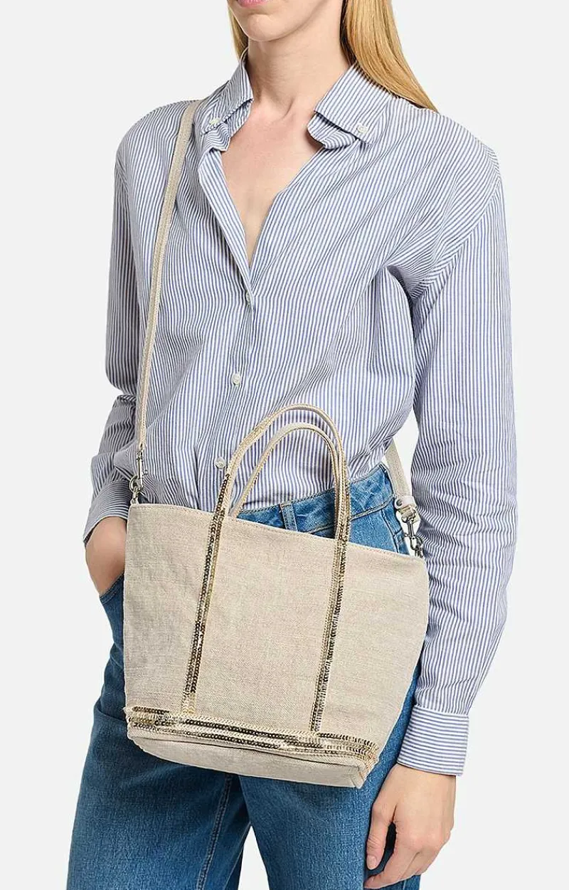 Linen S Cabas Tote>Vanessa Bruno Clearance