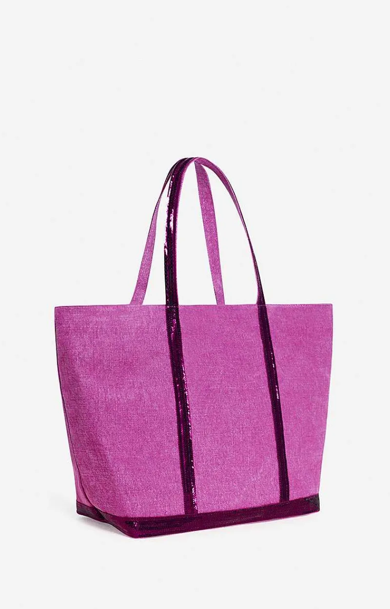 Linen L Cabas Tote>Vanessa Bruno Hot