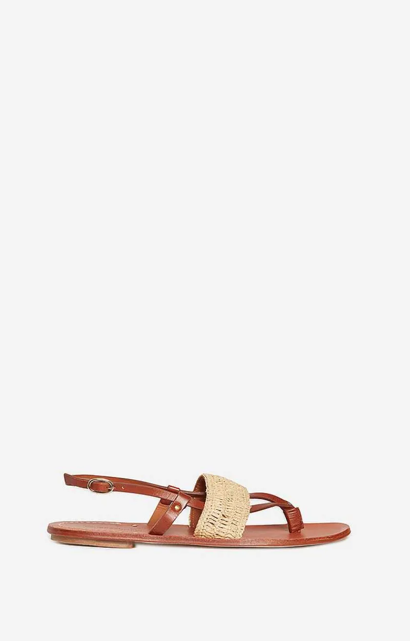 Sandals In Raffia>Vanessa Bruno Discount