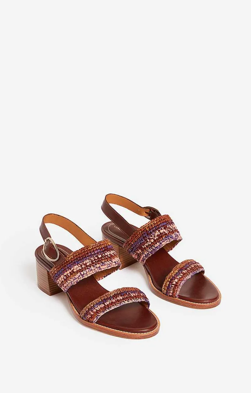 Sandals In Raffia & Leather>Vanessa Bruno Best