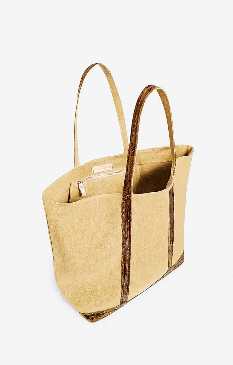 Linen L Cabas Tote>Vanessa Bruno Fashion