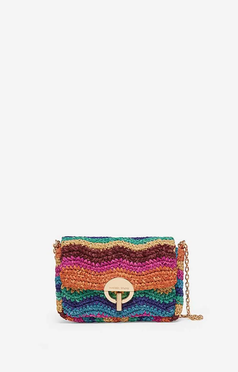 Woven Leather Small Moon Bag>Vanessa Bruno Online