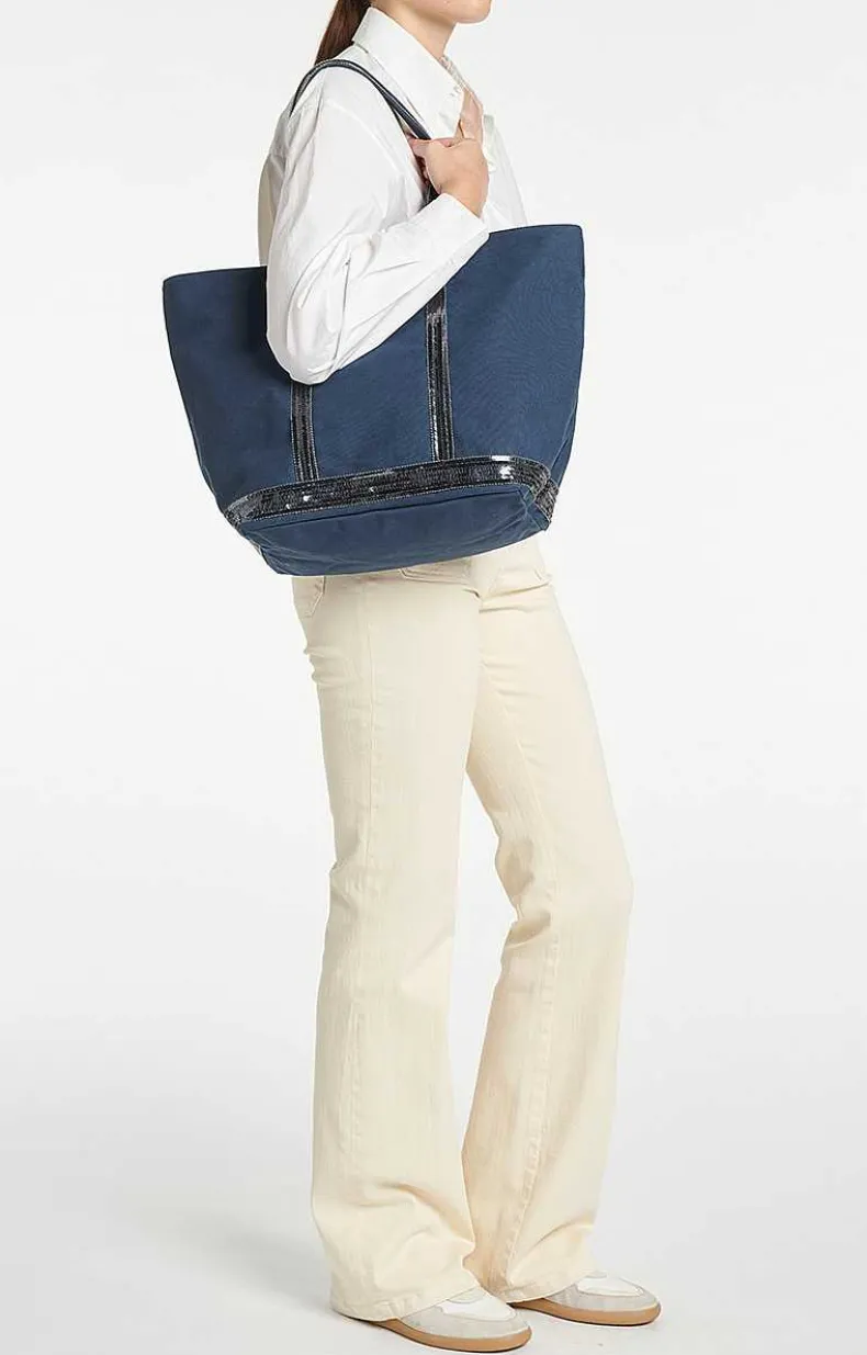 Canvas L Cabas Tote