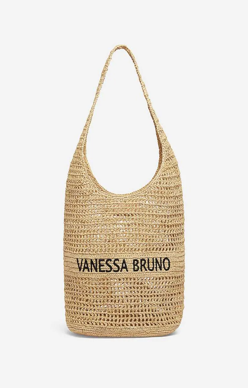 Hobo Bag In Raffia