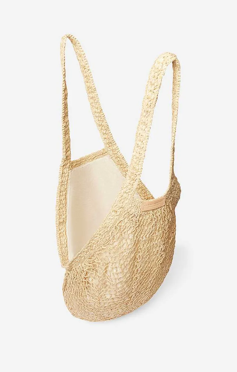 Raffia Fishnet Bag