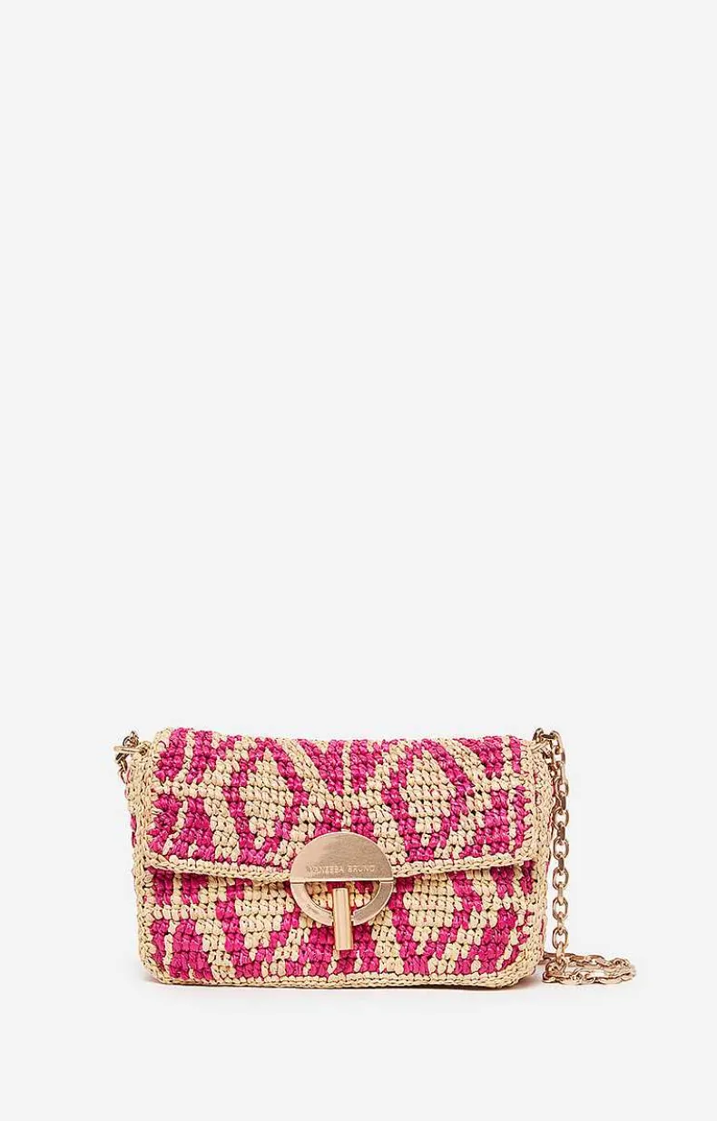Raffia Nano Moon Bag